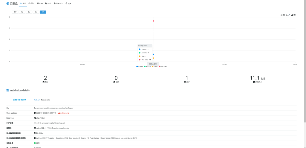 图片[6]-Chevereto v4 宝塔搭建个人图床图文教程 - 欧鹿星球-欧鹿星球