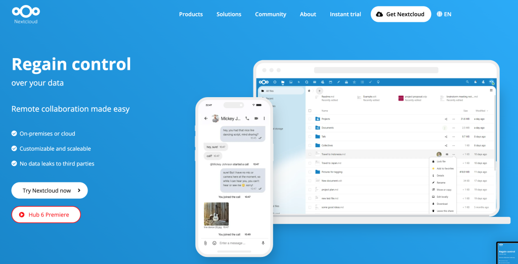 NextCloud优化整合-欧鹿星球