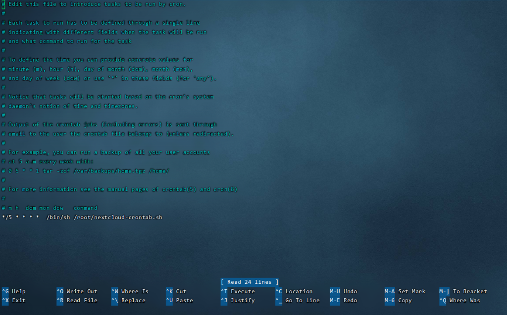 docker nextcloud后台cron定时任务-欧鹿星球