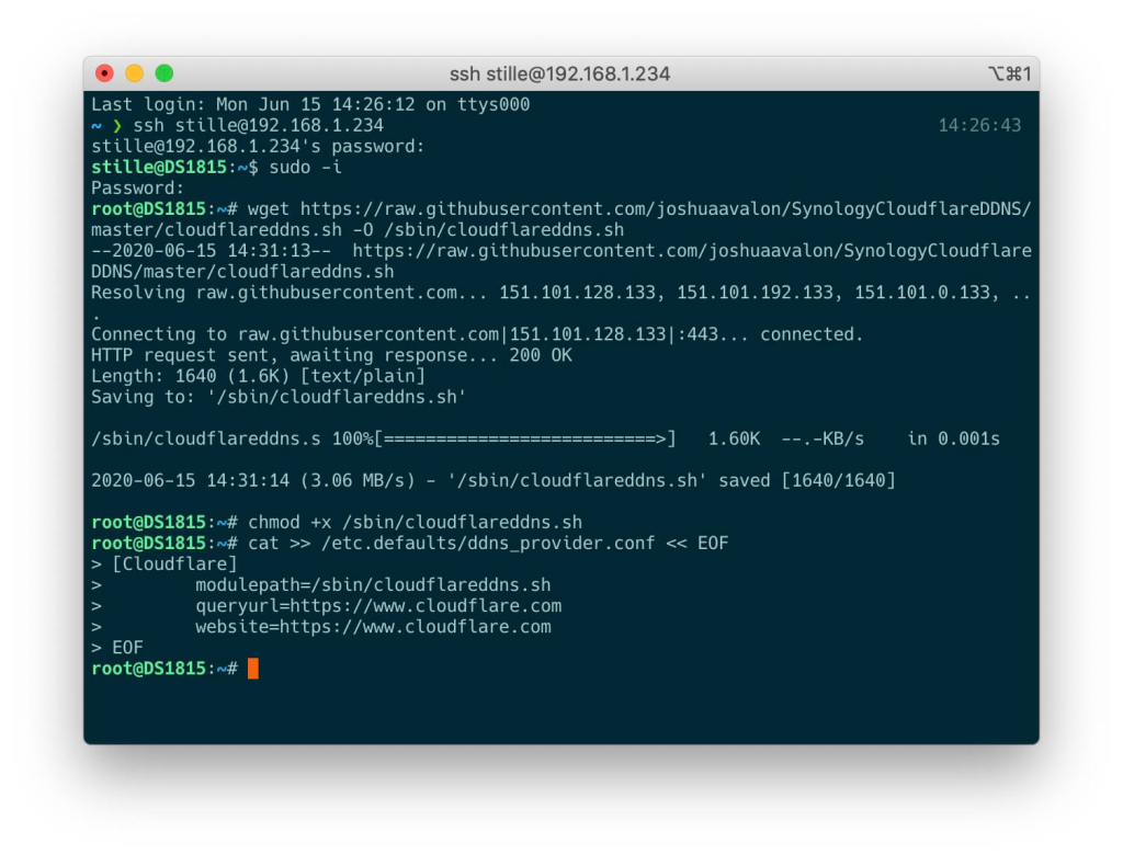 图片[6]-群晖NAS原生 DDNS 部署配置 Cloudflare DDNS 动态域名解析 - 欧鹿星球-欧鹿星球